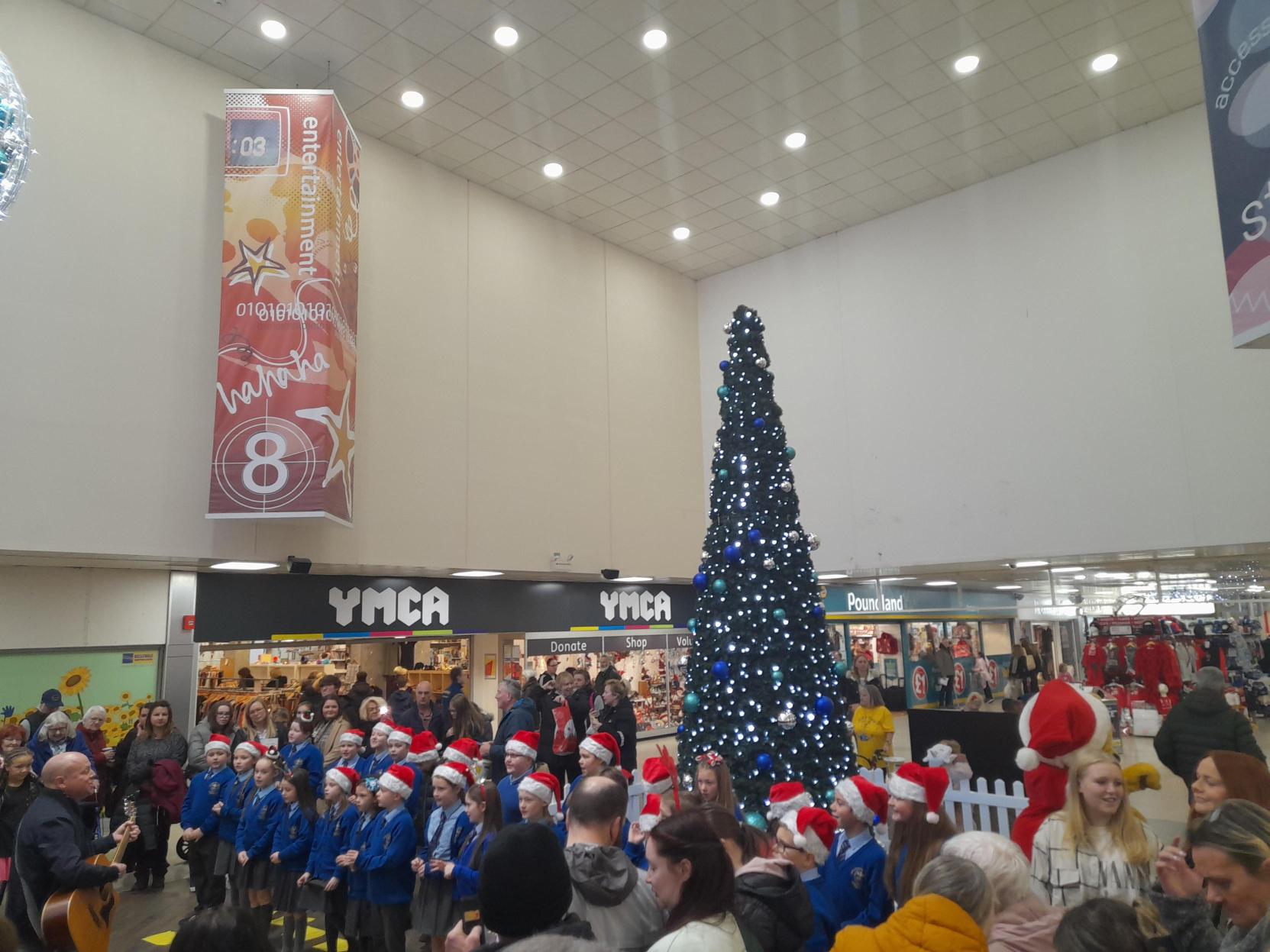 Light Up a Life light switch on Belle Vale Shopping Centre Zoe's Place